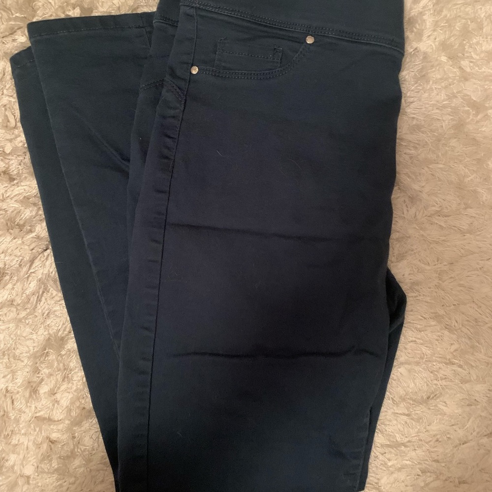 Blue Skinny Pants